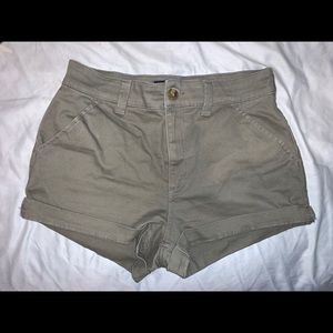 hollister mom shorts